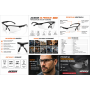 Okulary ochronne Jackson SG Premium 50000 – bezbarwne